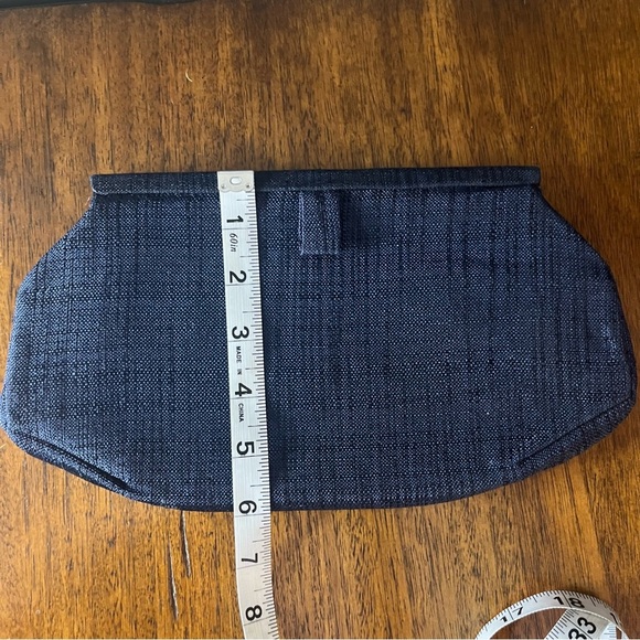 Bobbie Jerome Stylish blue Clutch Bag. Excellent vintage condition - Picture 4 of 4